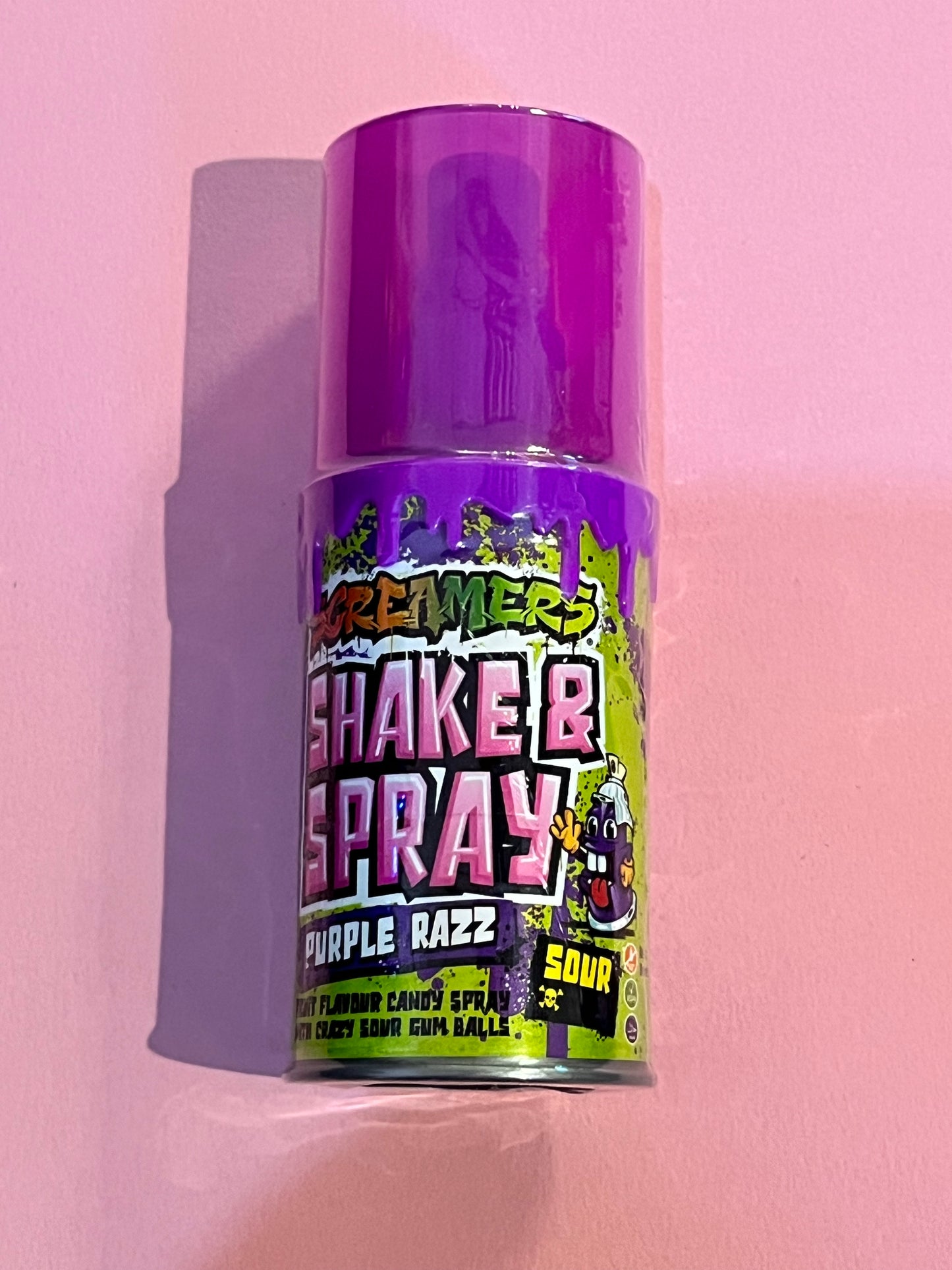 Screamers Shake and Spray 60ml Purple Razz