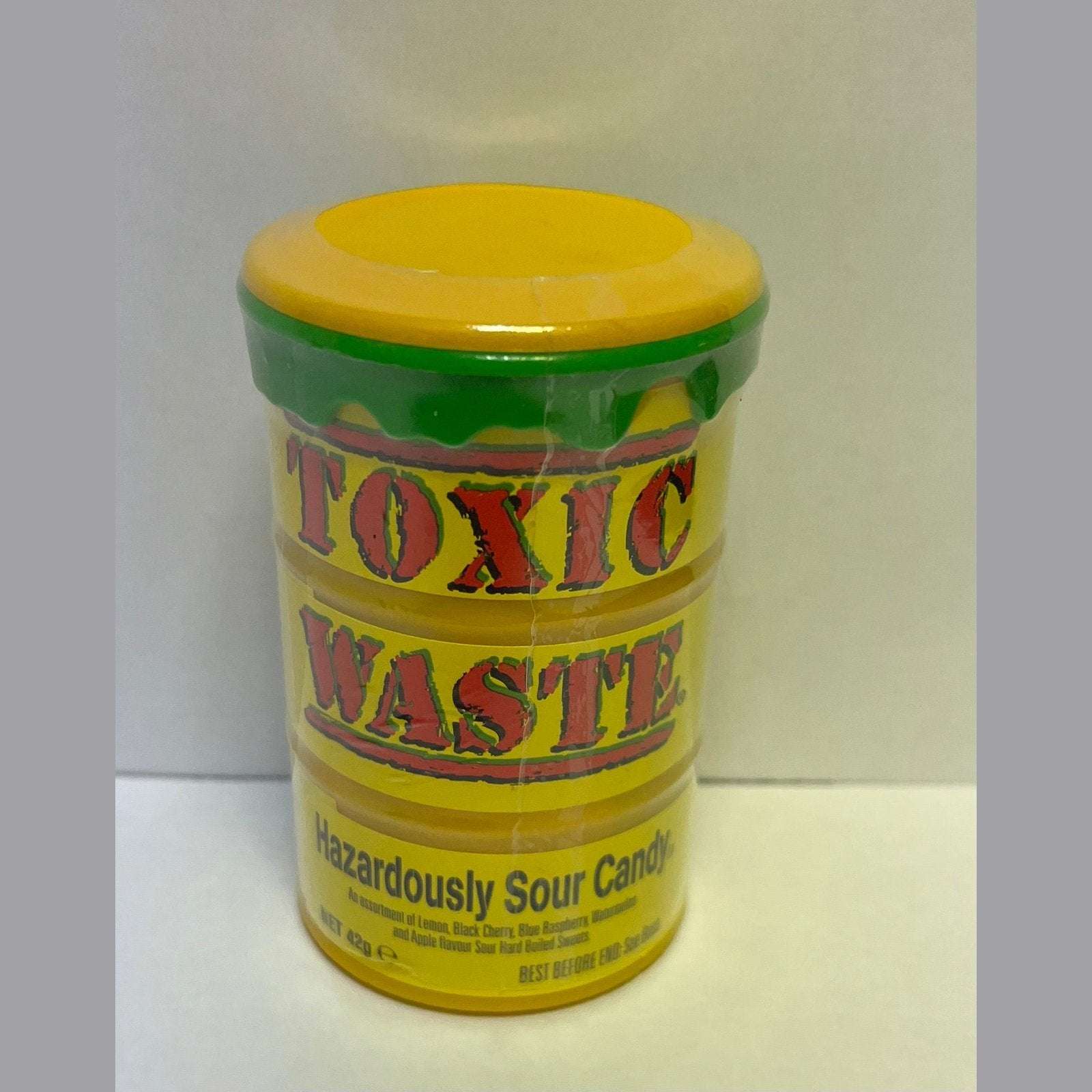 Toxic Waste Yellow Drum 42g - candy store coppull