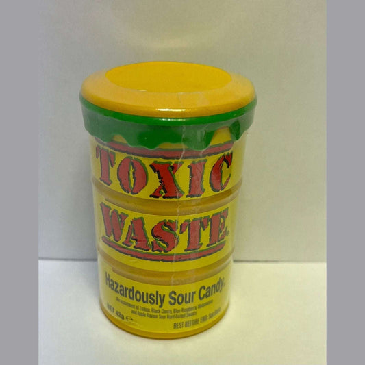 Toxic Waste Yellow Drum 42g - candy store coppull
