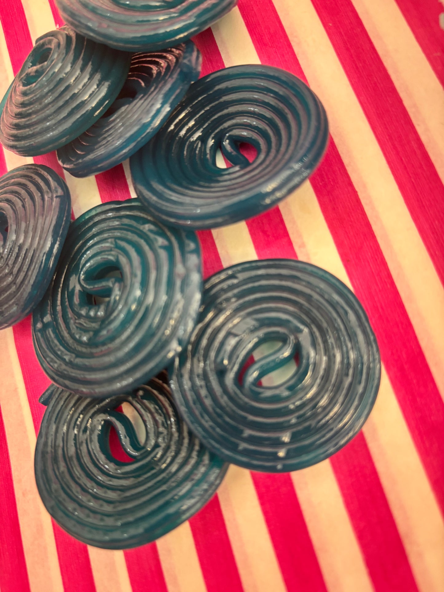 Blue Raspberry Liquorice Wheels