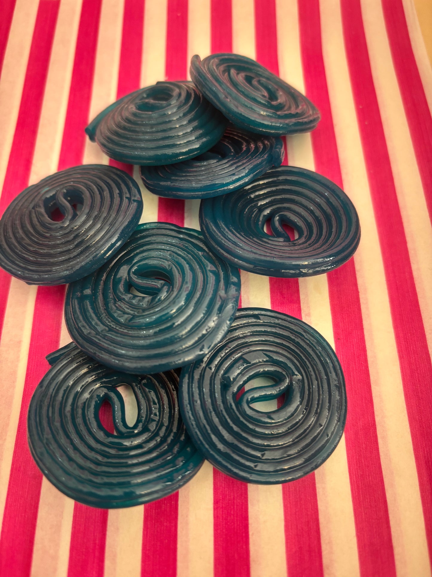 Blue Raspberry Liquorice Wheels