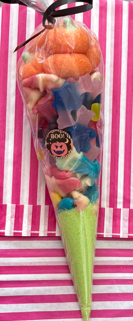 Extra Large Halloween Sweet Cone - candy store coppull