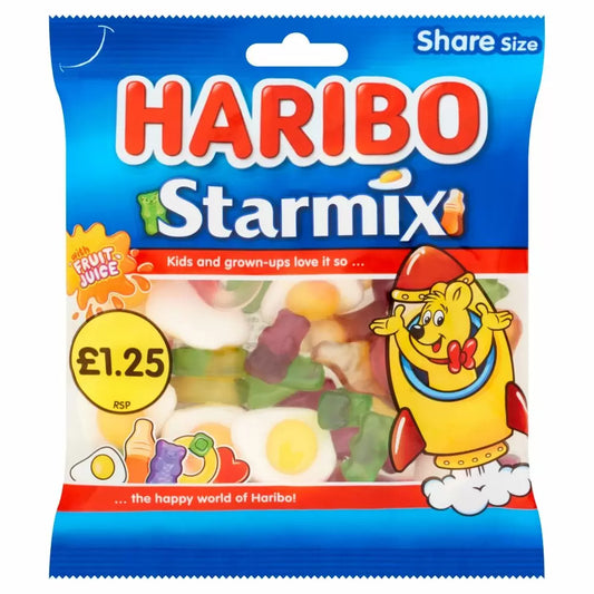 Haribo Starmix 140g £1.25 pmp - candy store coppull