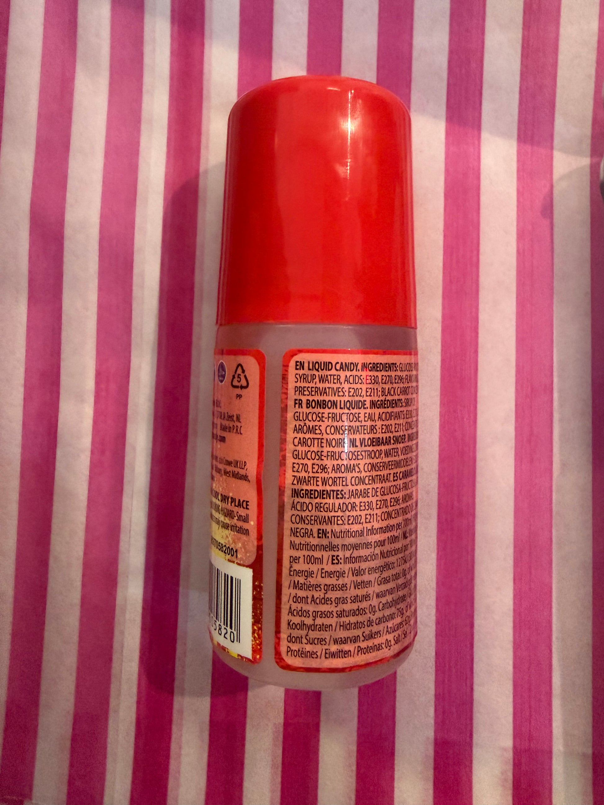 zed candy screamers red razz back