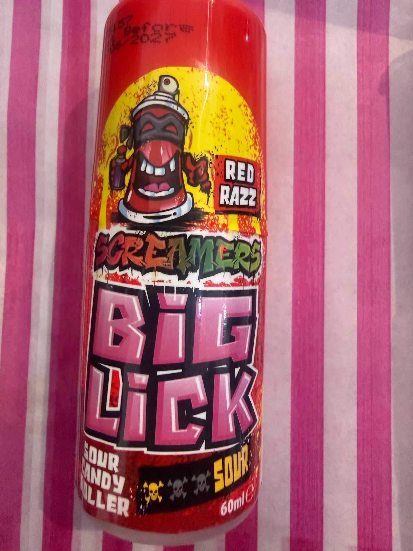 zed candy screamers red razz front